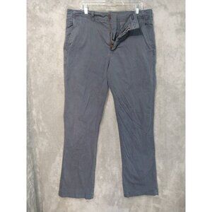 American Eagle Pants Mens 38x36 Gray Chino Original Boot Extreme Flex High Rise